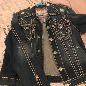 This is a true religion jacket they don’t quite make them like these no more